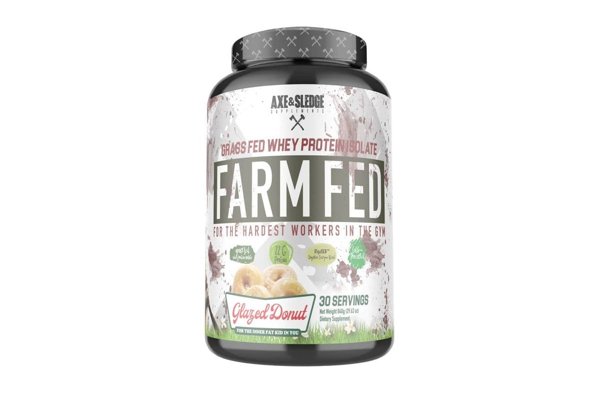 Axe and Sledge Farm Fed Glazed Donut Protein Powder (840 g)