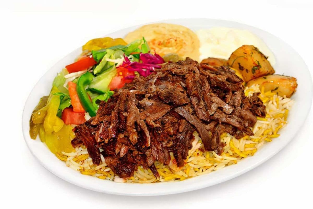 Beef Shawarma Platter
