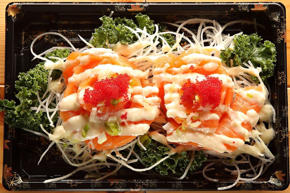 White Salmon Flower Sashimi