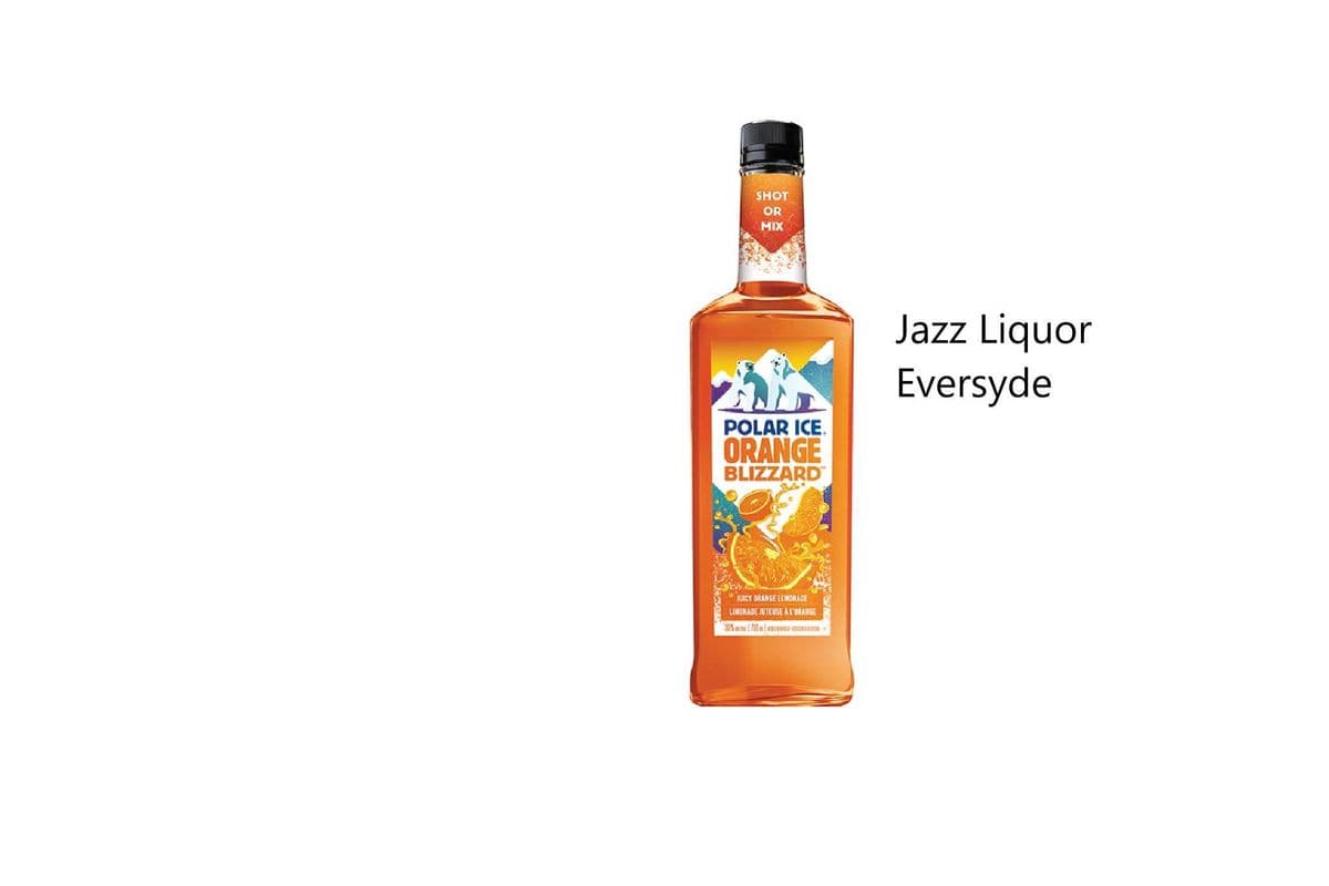POLAR ICE ORANGE BLIZZARD VODKA (1 x 750 ML)