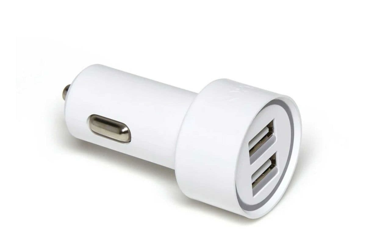NXT Technologies Universal 2 USB Port 24W Car Charger - White