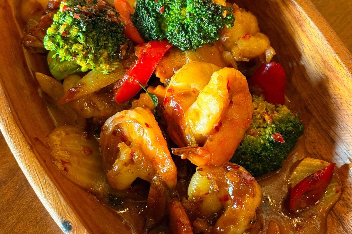 Smoked Chilli Shrimp