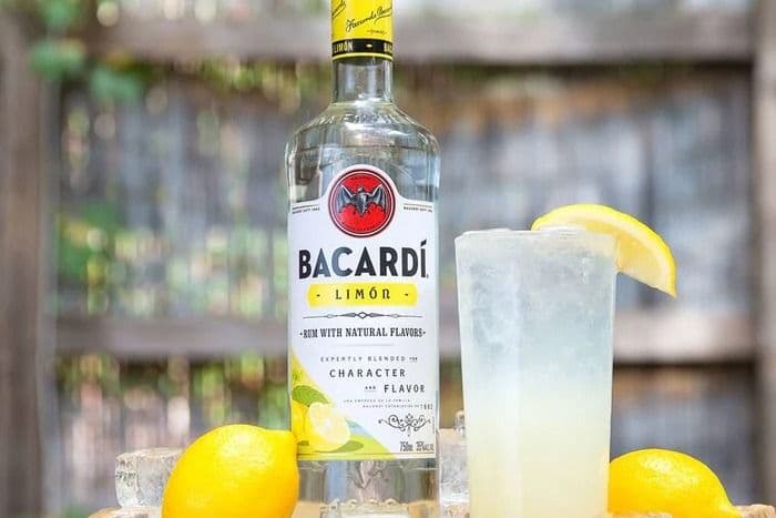 Bacardi Limon Flavoured Rum Cocktail 750ML (1 x 750 mL)