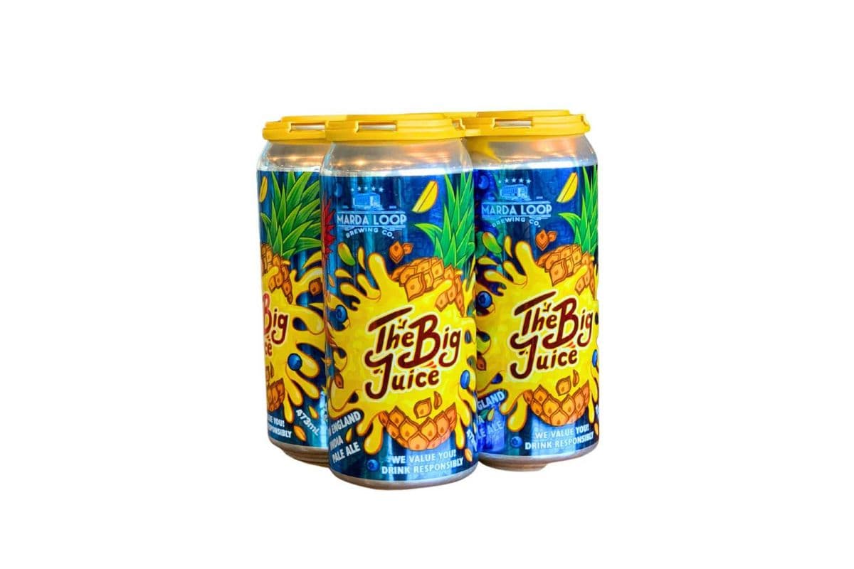 Mardaloop Brewing The Big Juice NEIPA (4 Cans) (4 x 473ml)