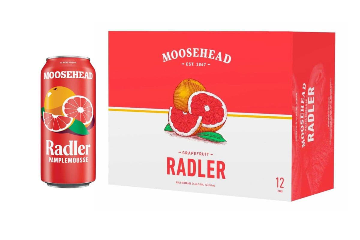 MOOSEHEAD GRAPEFRUIT RADLER 12 CAN (12 x 355 ML)