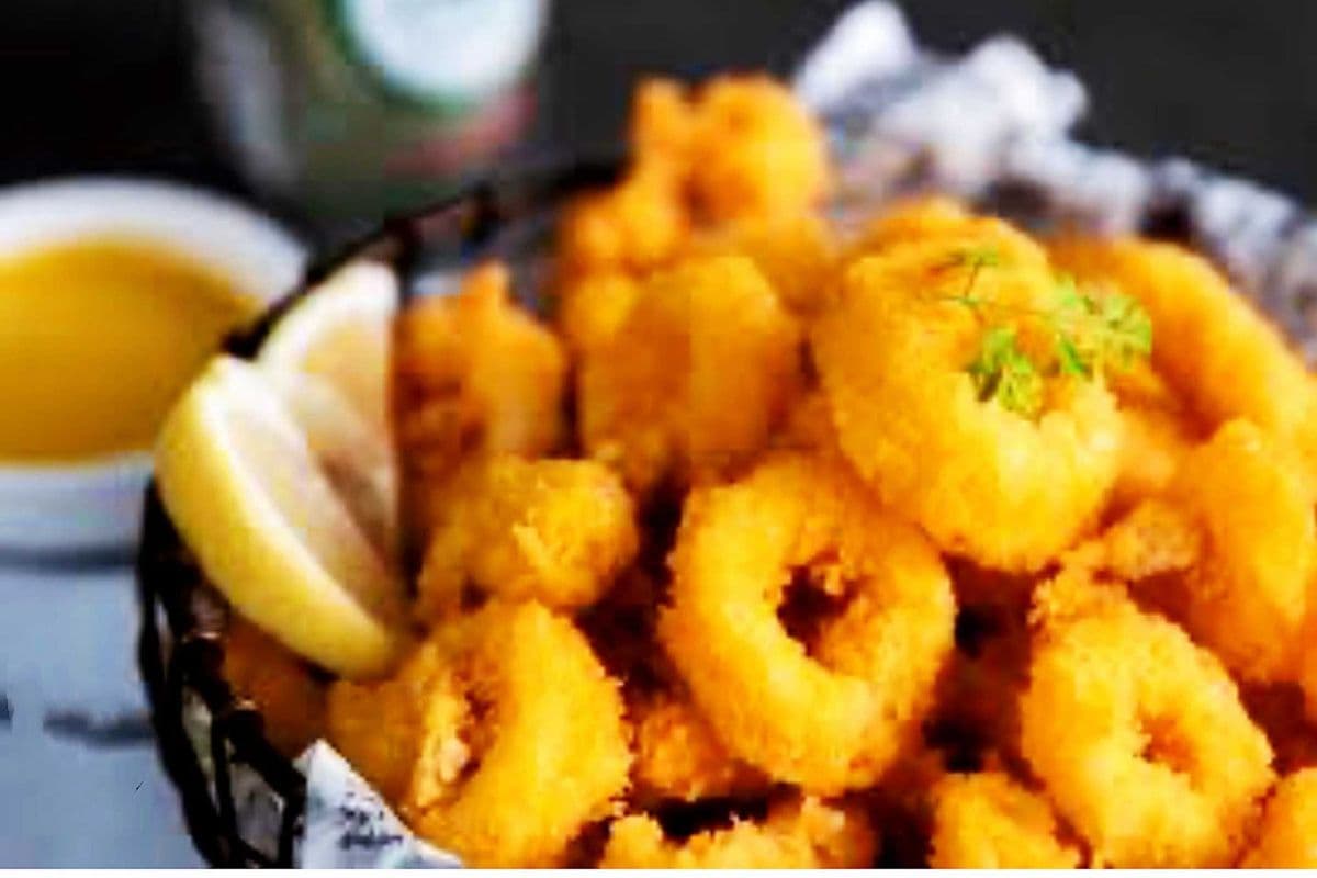 19. Deep-Fried Squid with Salt and Pepper 椒盐鱿鱼