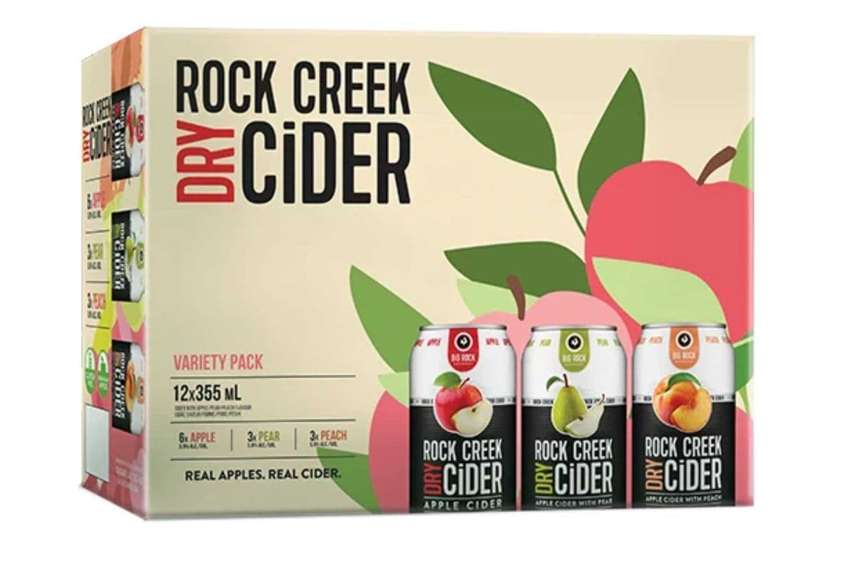 ROCK CREEK CIDER MIX PACK 12CANS (12 x 12*355ML )