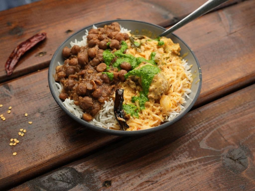 Chana Masala Lunch Bowl