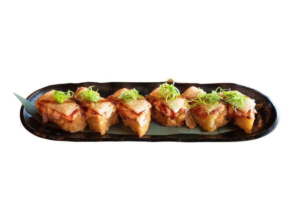 Crispy Rice Spicy RED Tuna Oshi
