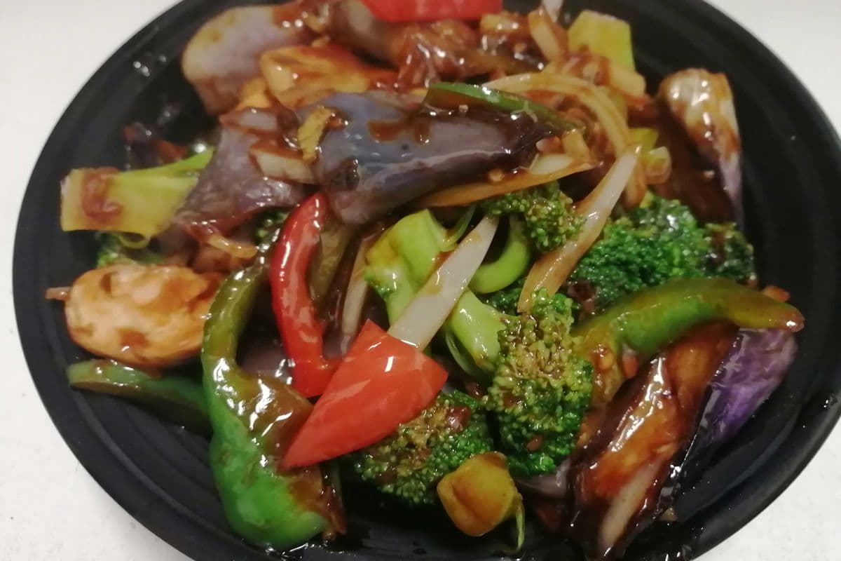 62. Eggplant with Basil Leaves - Makuayaw Pad Gaprao
