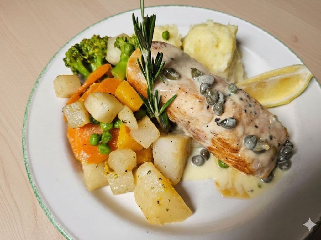 Salmon Piccata