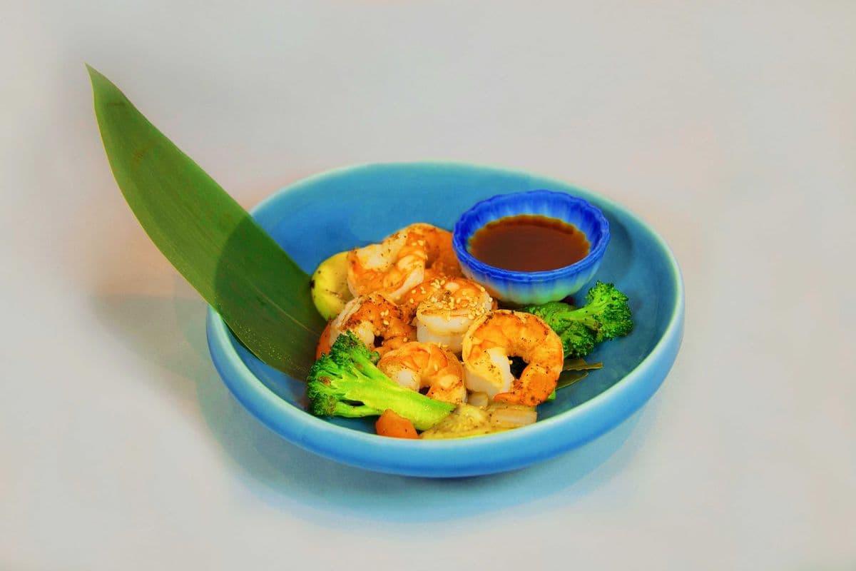 Teriyaki Tiger Shrimp