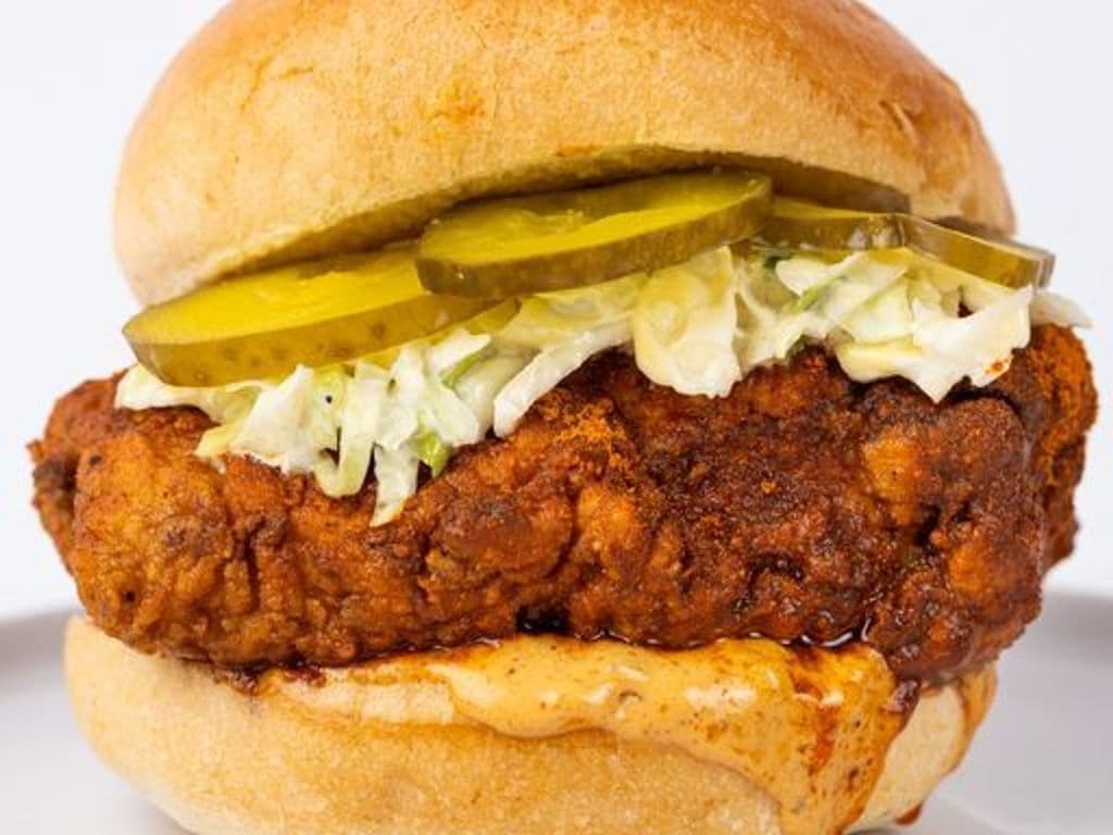 Nashville Hot Fried Chicken Sandwich