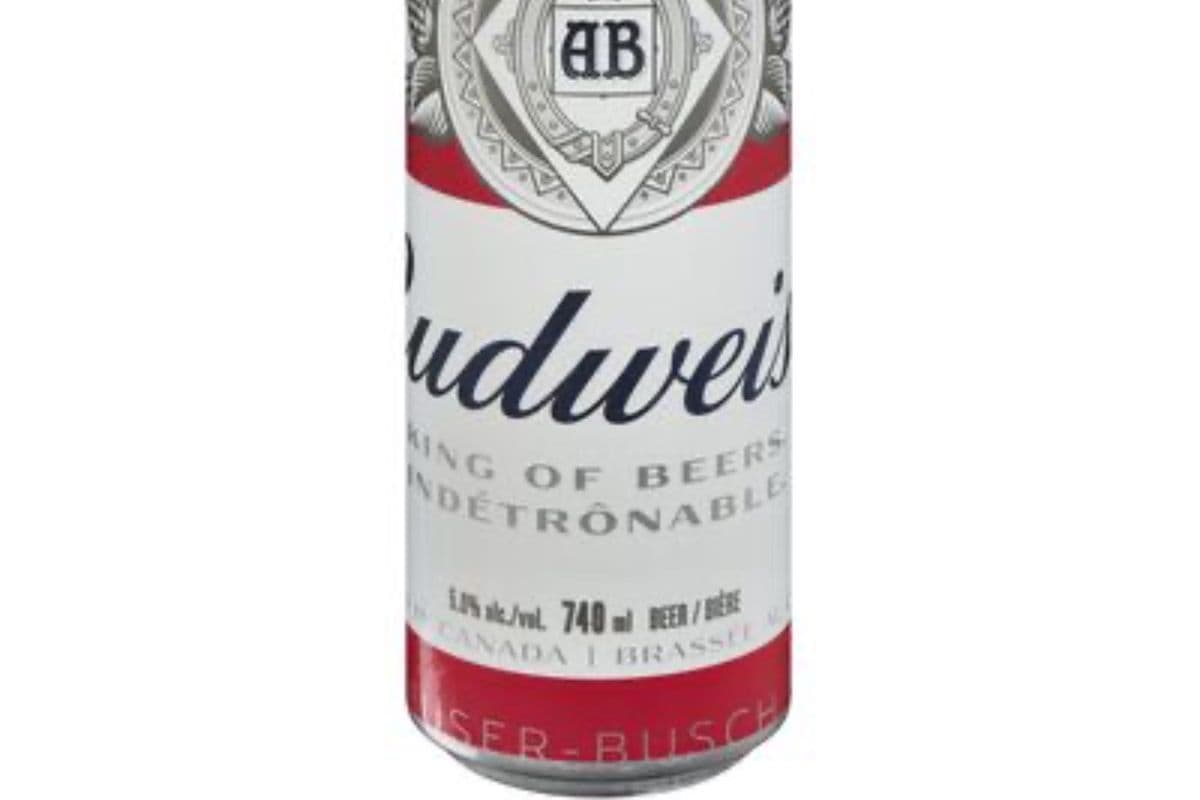 1c Budweiser - 740ml (1 x 740ml)