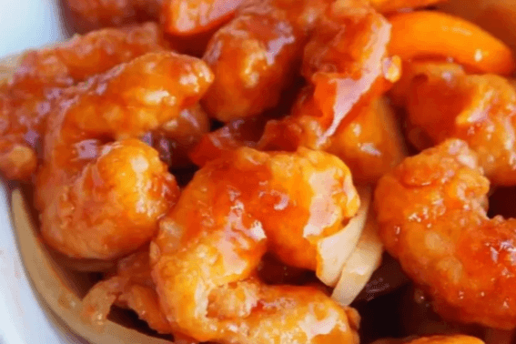 52A. Pineapple Sweet and Sour Shrimp