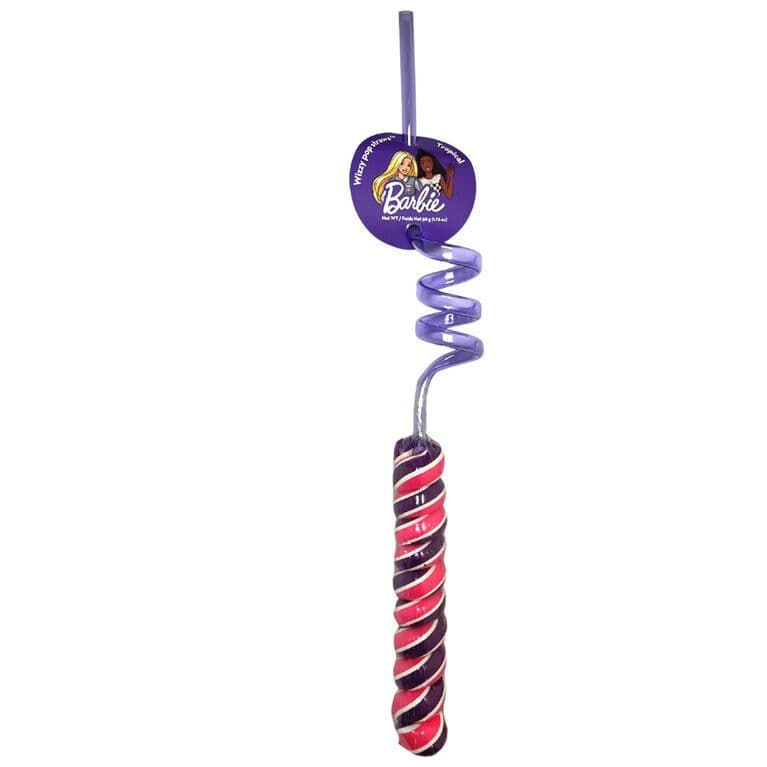Barbie Wizzy Pop Pailles 50g/ Barbie Wizzy Pop Straws 50g