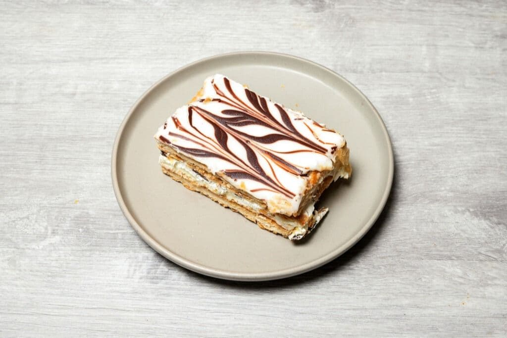 Napoleon Cake Slice