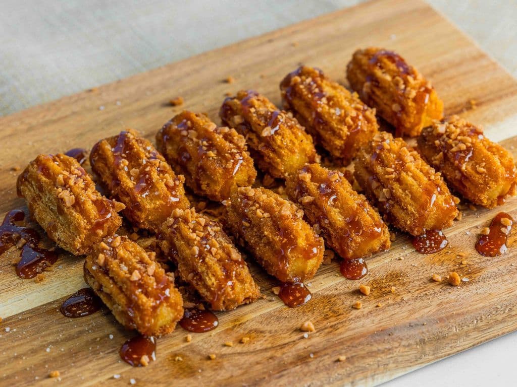 Poutine Skor avec Mini Churros / Skor Mini Churros Poutine
