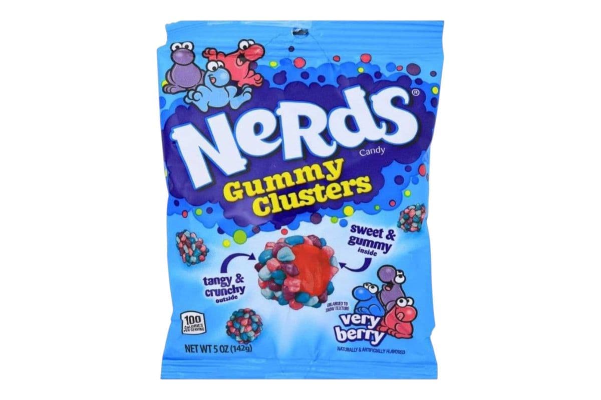 Nerds Candy Gummy Clusters (141gm) (100 Cal)
