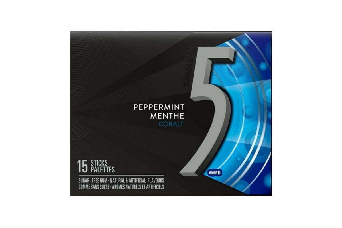 Wrigley’s 5 Peppermint Gum 12ct