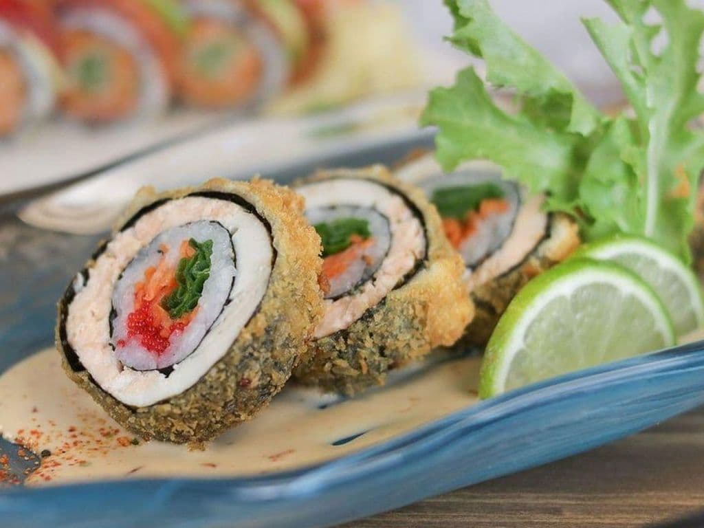Dragon Eye Maki (Croustillant / fried roll)