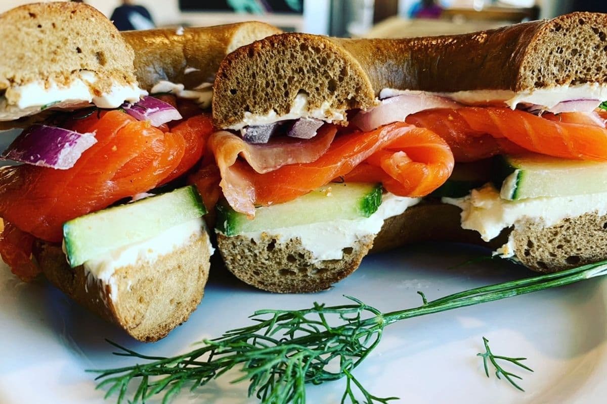 Smoked Salmon Bagel