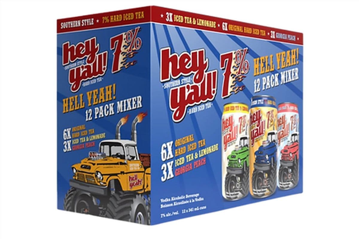 Hey Y'all Hell Yeah 7% Mixer (12 x 355 ml)