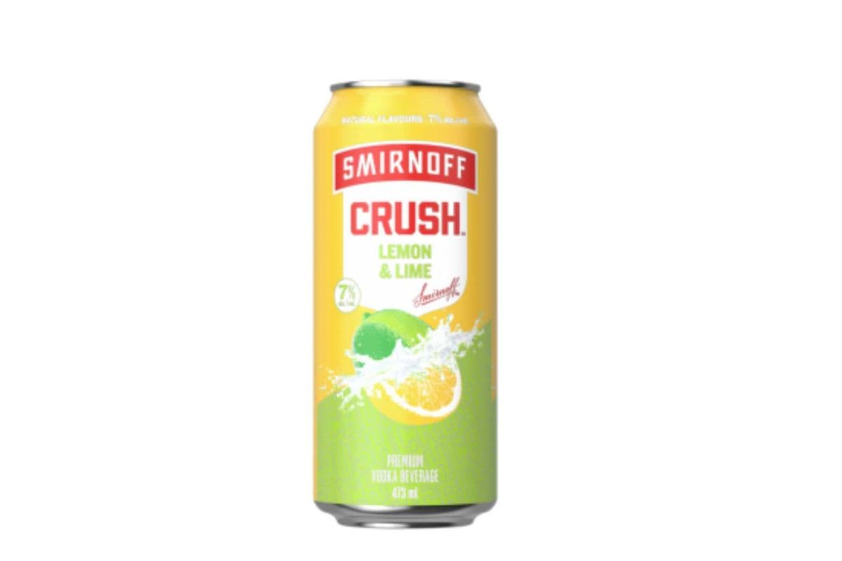 Smirnoff Crush Lemon & Lime (1 x 473ml Tall Can)