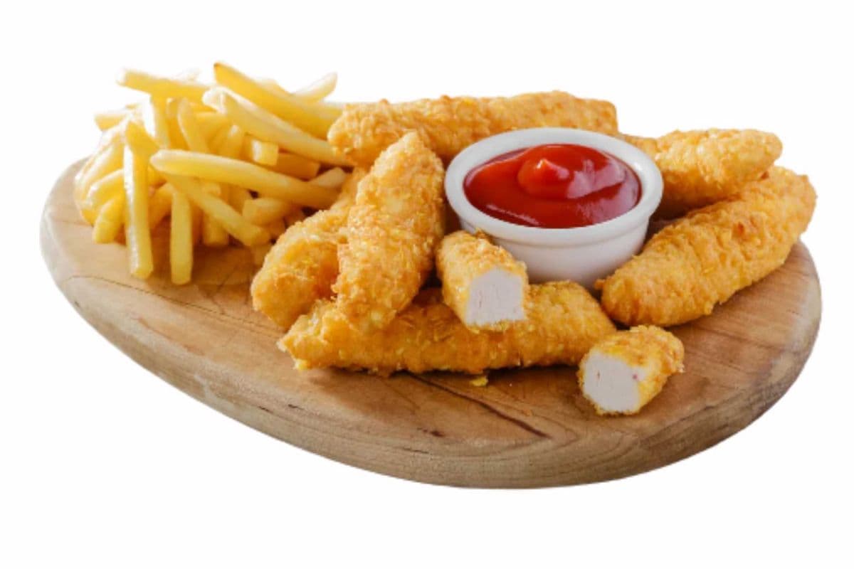 Chicken Tender Strips with Fries