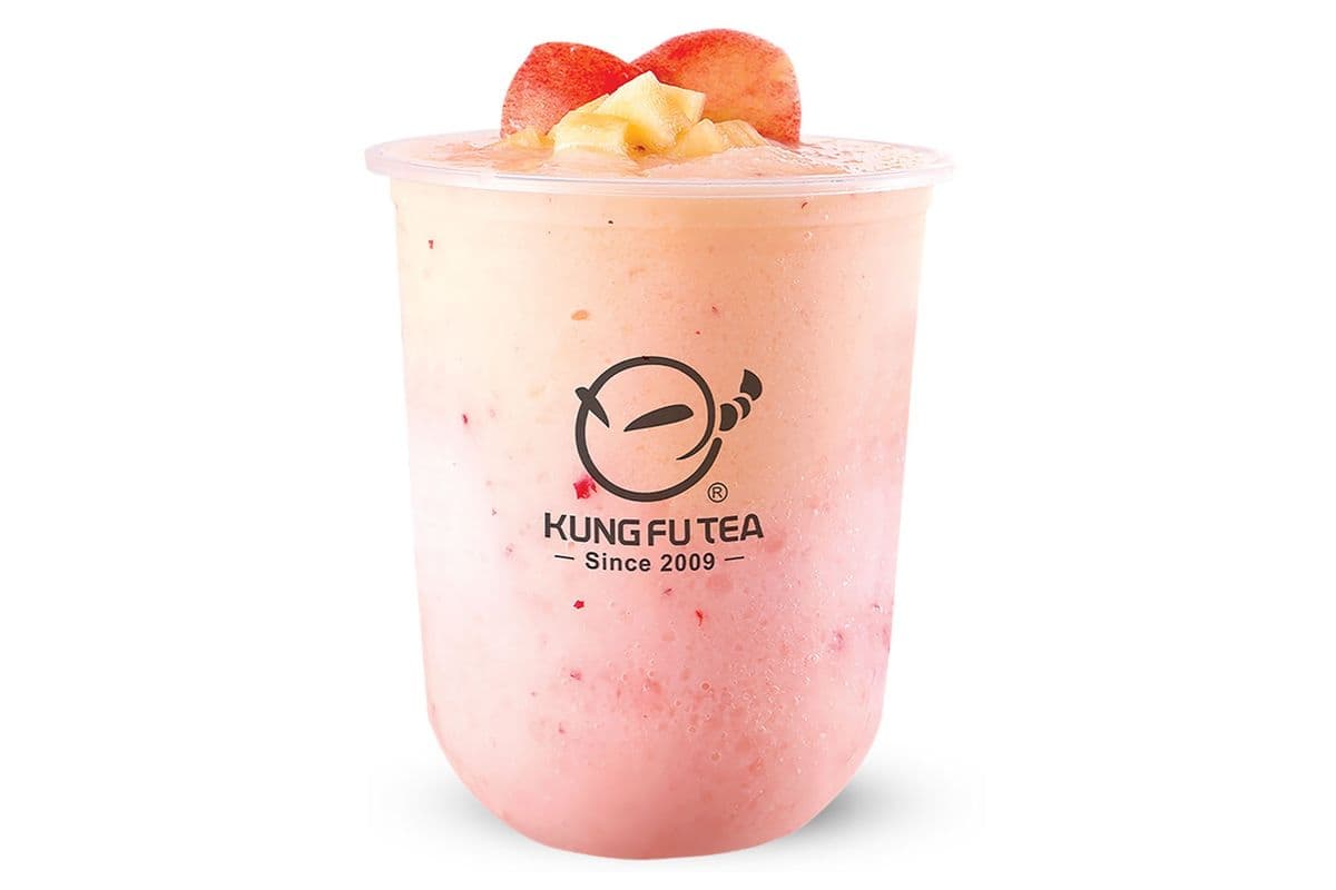 Peach Yogurt Slush (Cold)