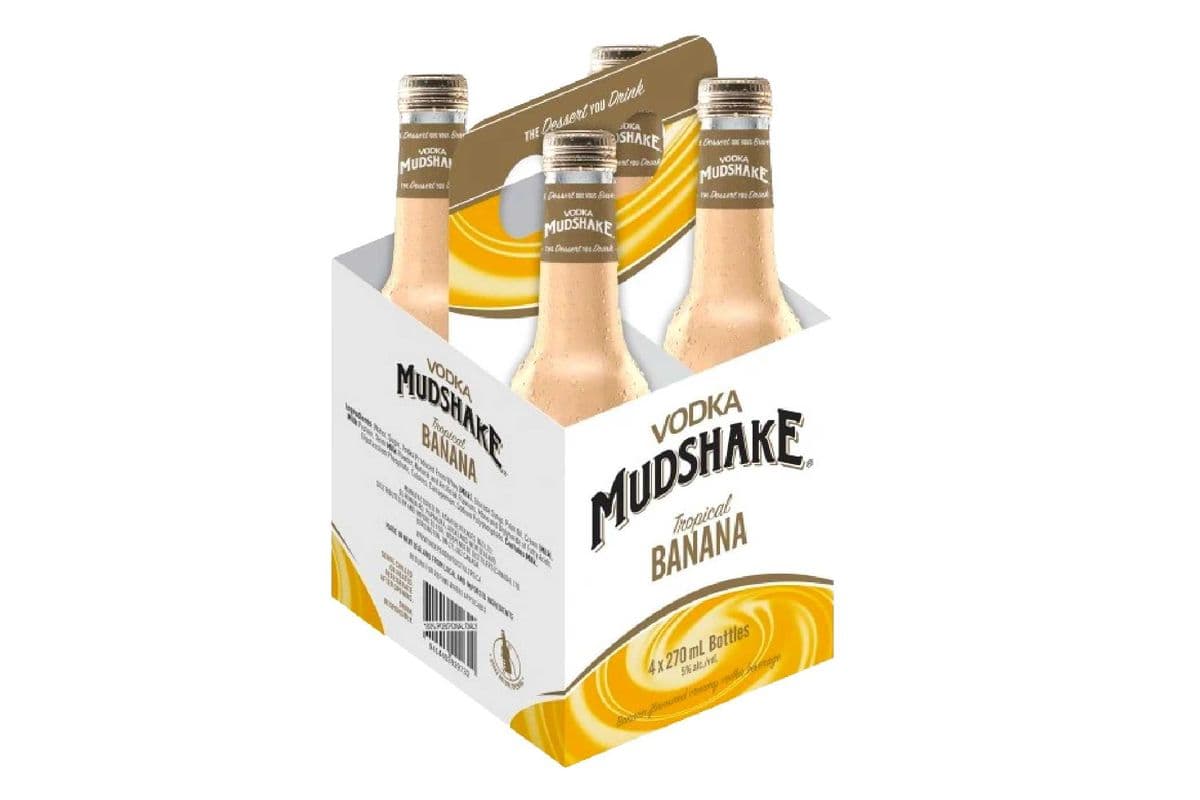 Vodka Mudshake Tropical Banana-4PK (4 x 270ml)