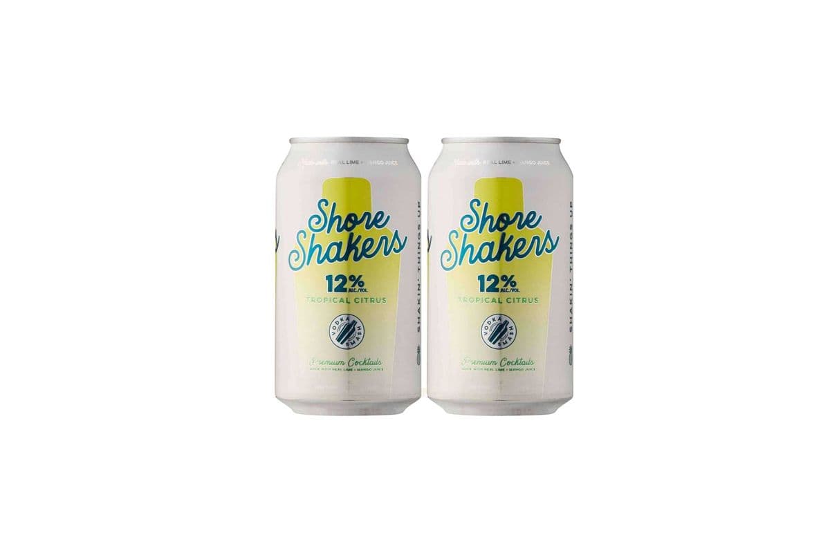 Shore Shakers Tropical Citrus Cocktail (4 Cans) (4 x 355ml)