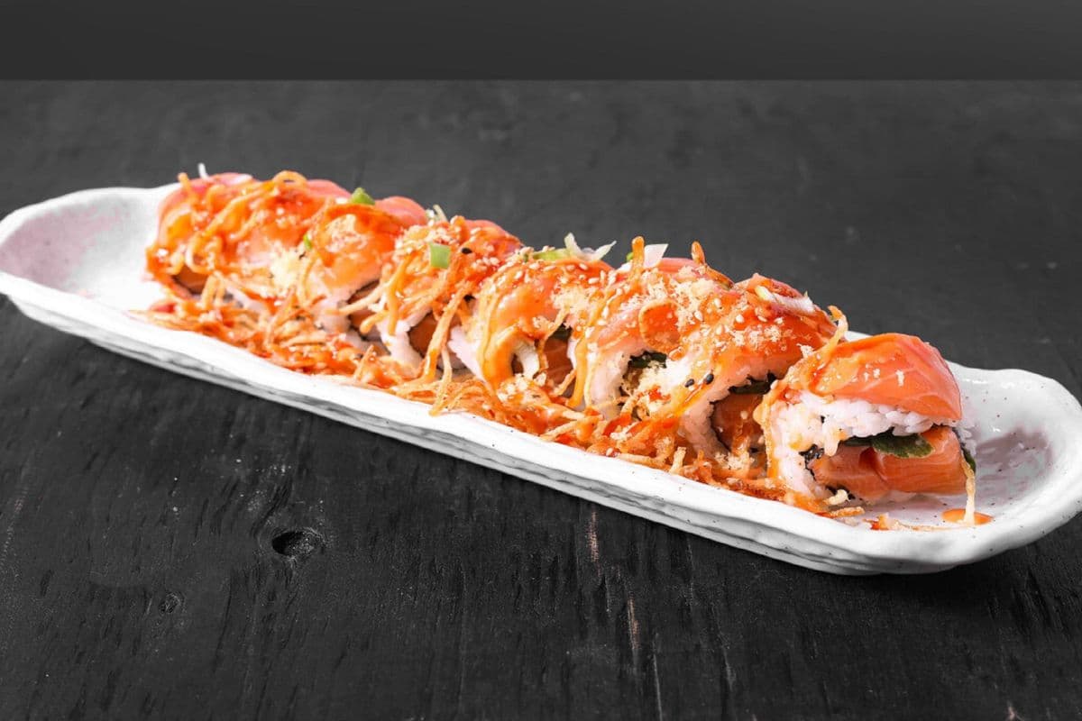 6. Kamikaze Salmon Roll