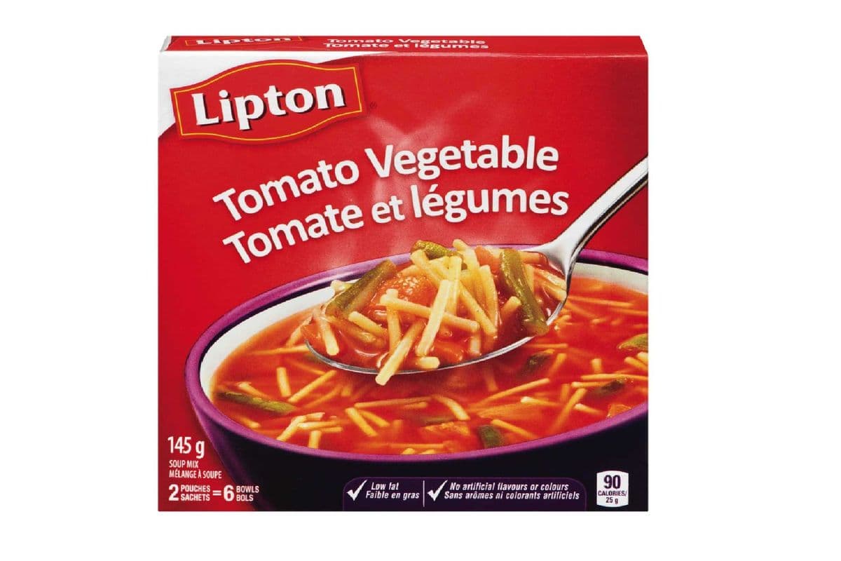 Lipton Soup Tomato Vegetable Mix 145g