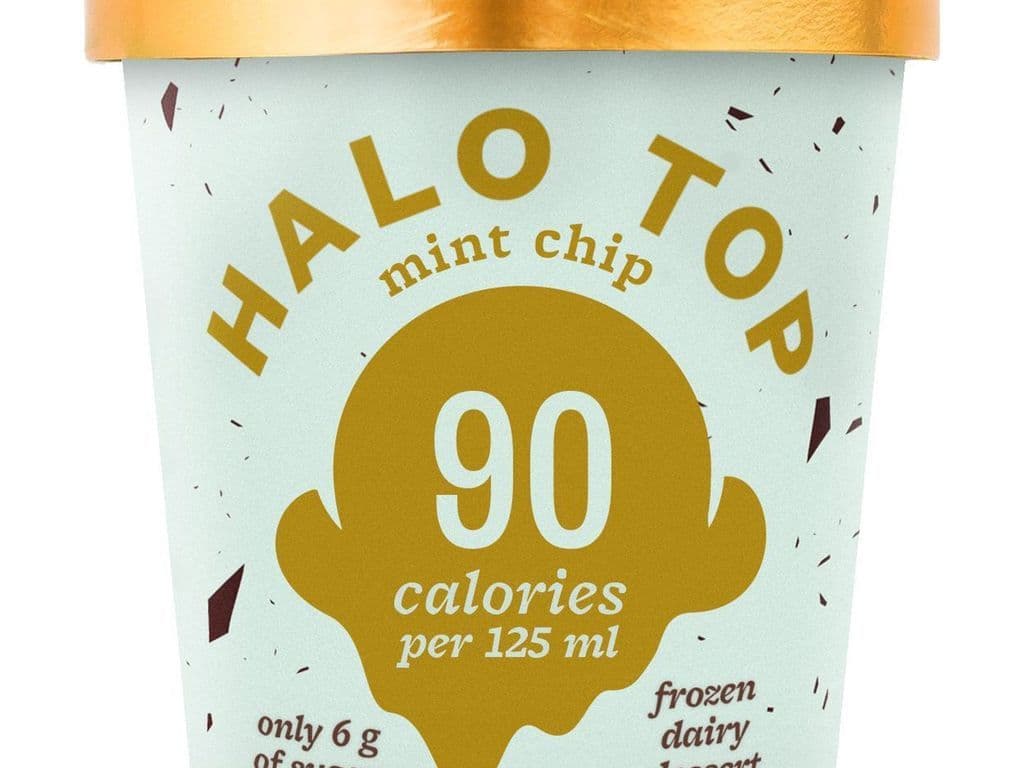 Halo Top Ice Cream Mint Chip (473 ml)