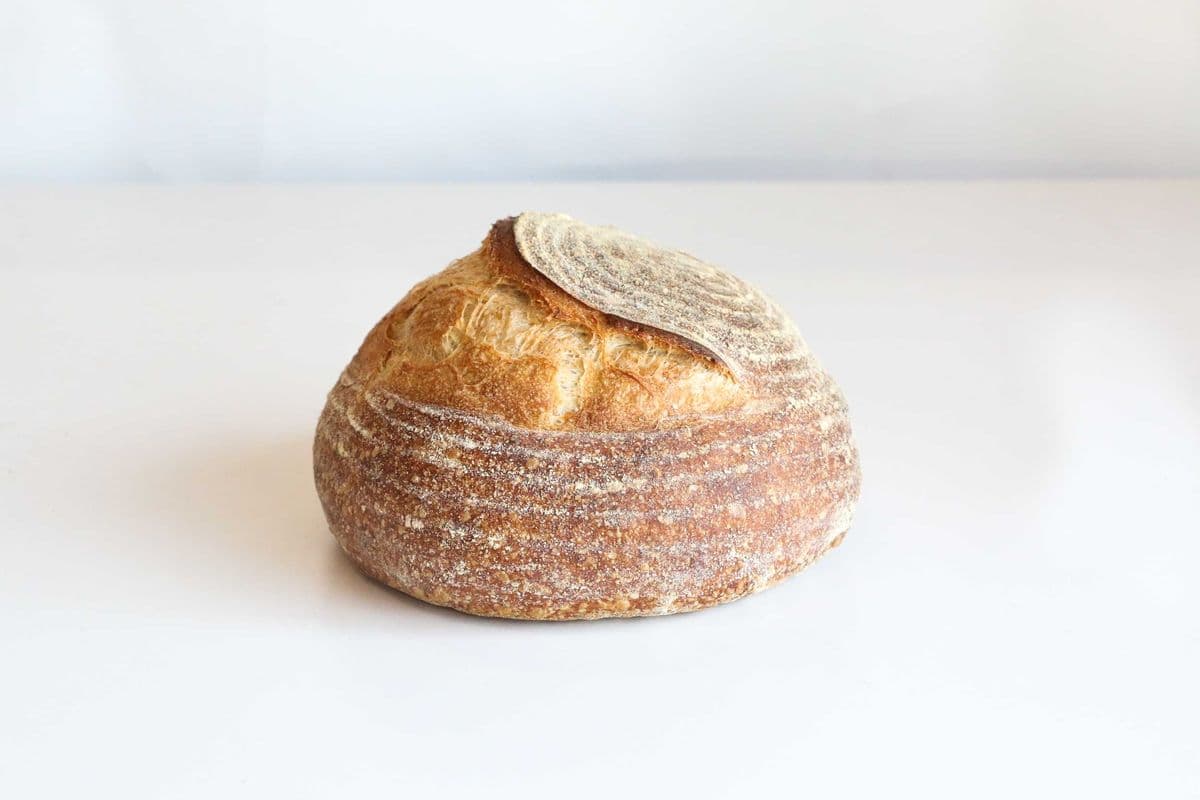 Classic Oval Sourdough - White Flour - Sliced