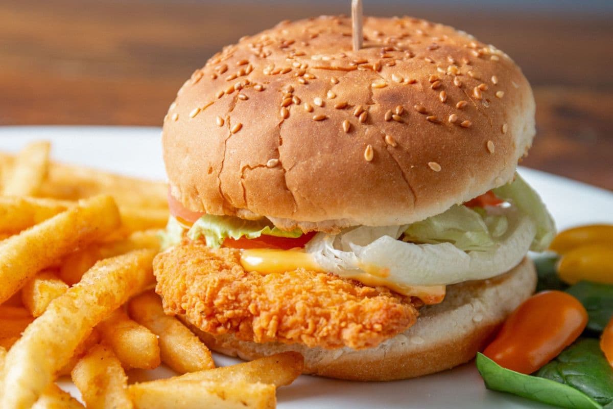 Wychwood Fried Chicken Thigh Sandwich