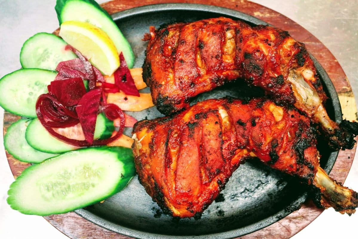 Half chicken Tandoor