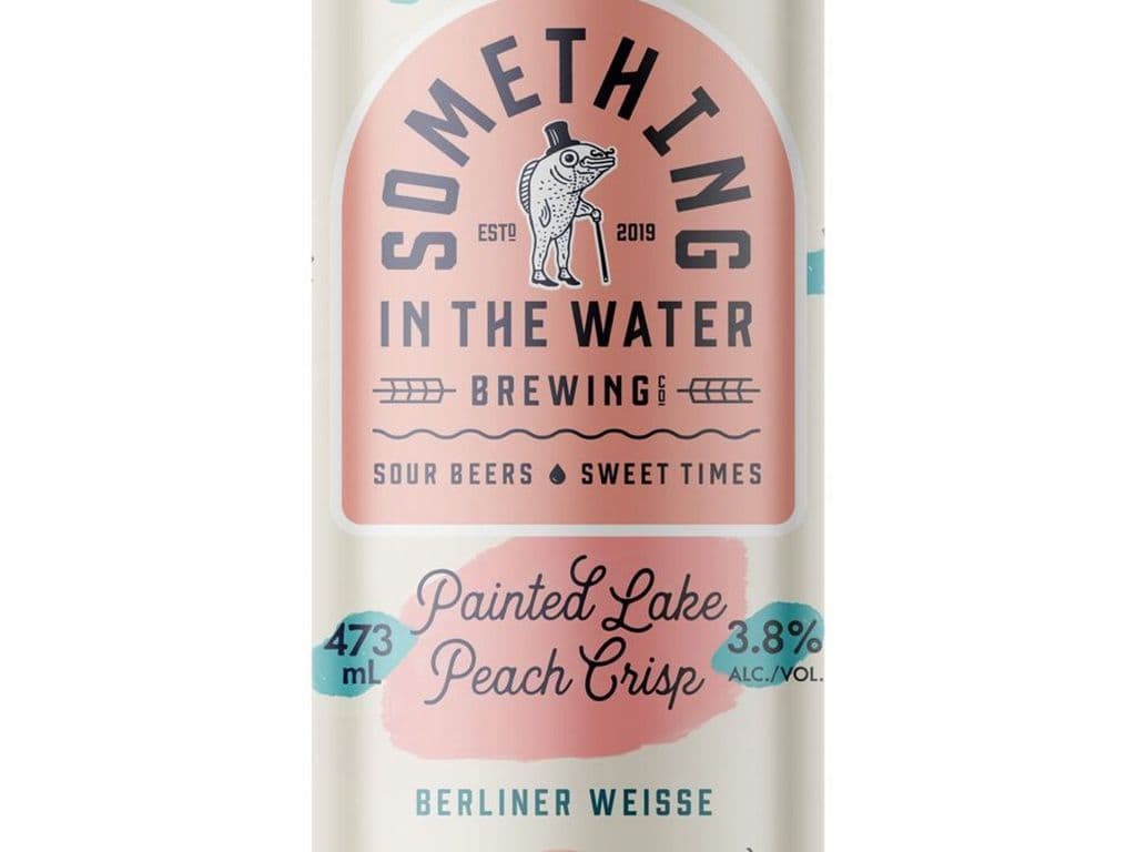473mL Painted Lake Peach Crisp