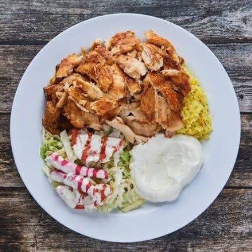 Assiette de shish taouk / Shish Taouk Plate