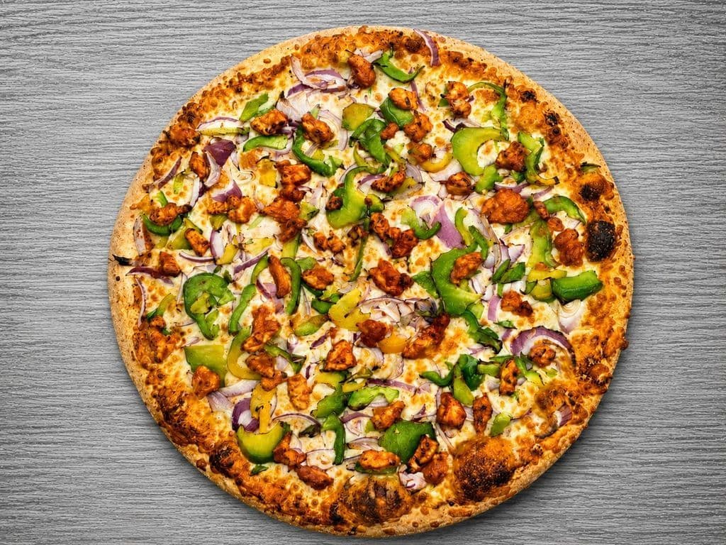Butter Chicken Pizza