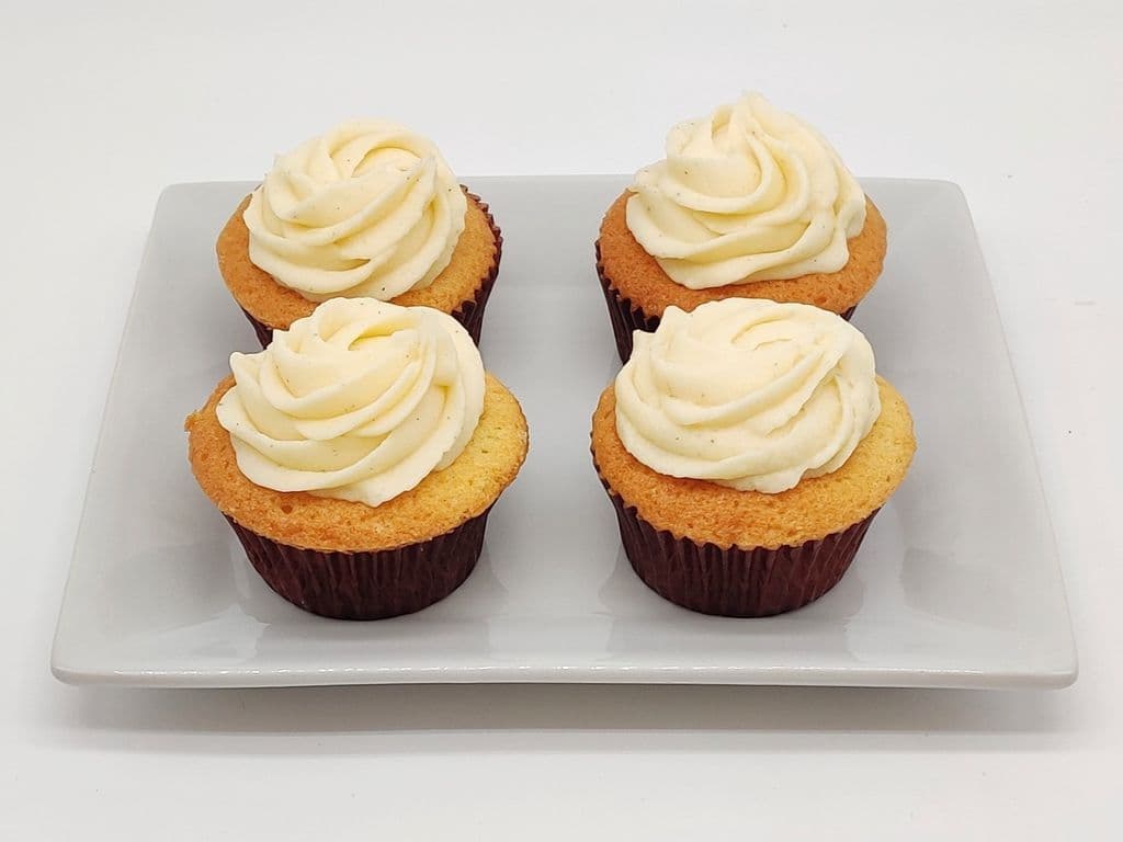 VANILLA BEAN CUPCAKE 4PK