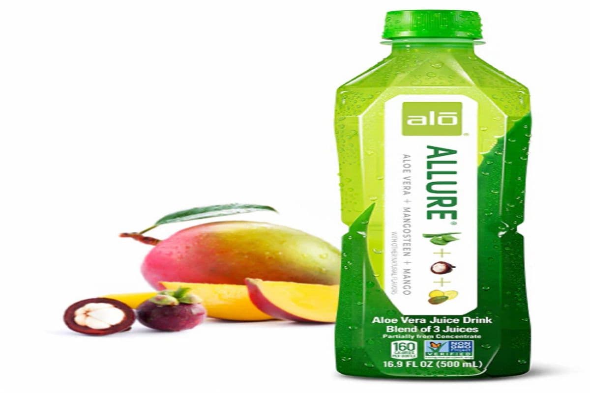 Alo Aloe Vera Juice Drink Mangosteen and Mango (500 ml)