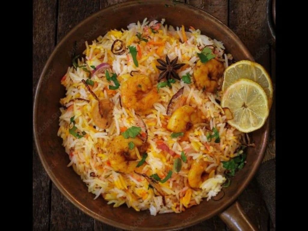 Shrimp Biryani