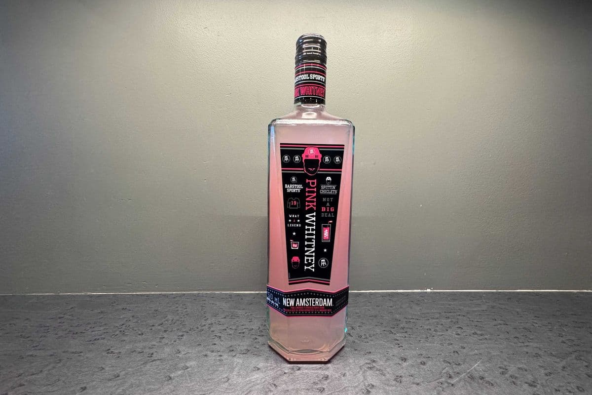 New Amsterdam Pink Whitney Vodka Bottle (1 x 750 ml)
