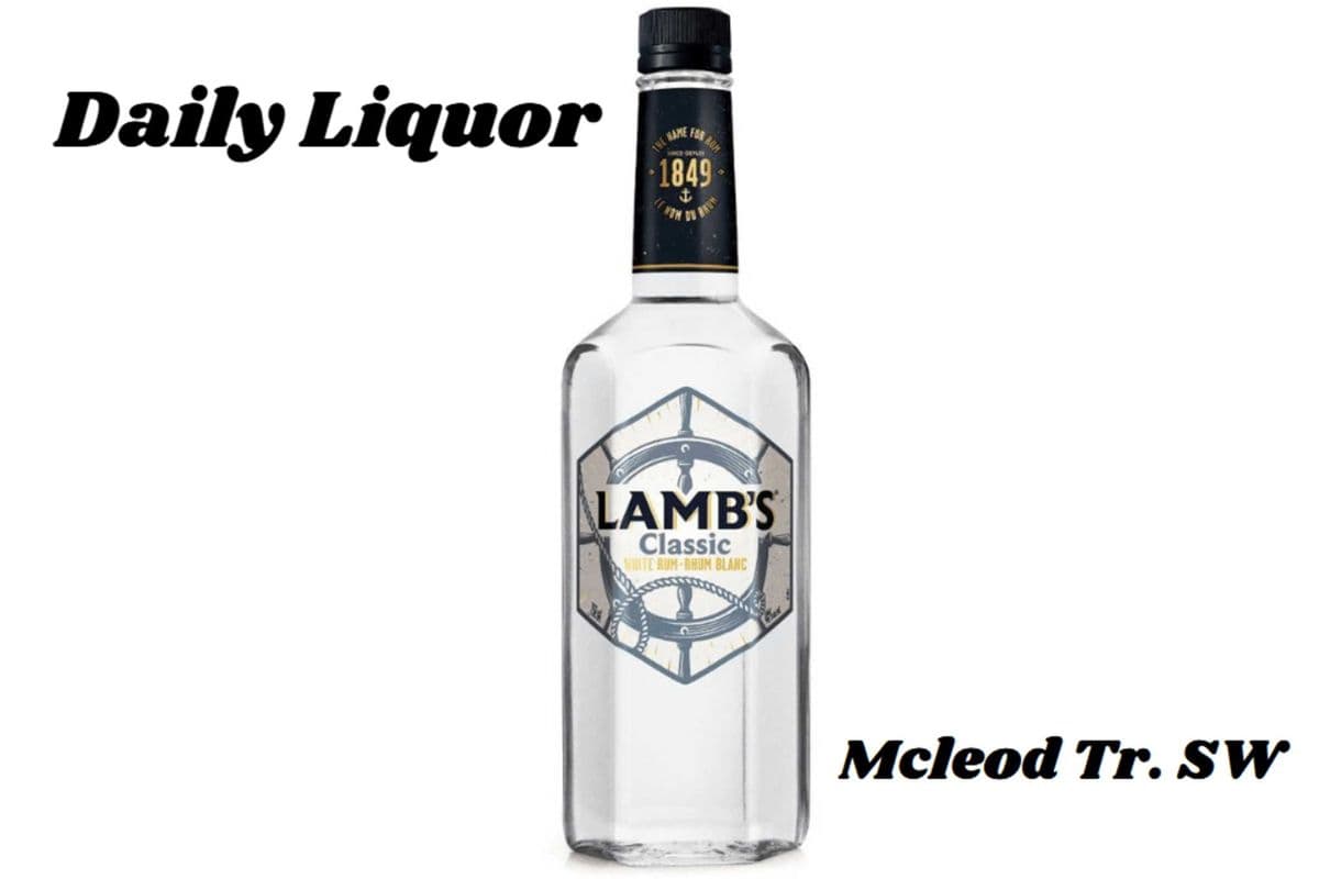 LAMB'S WHITE RUM 750ML (1 x 750ML)