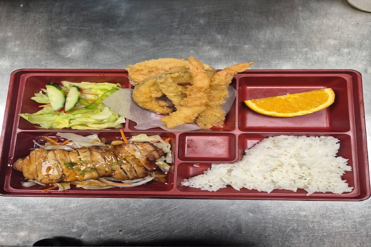 4. Teriyaki and Tempura Box