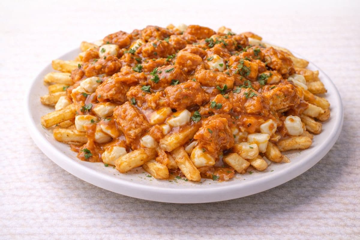 Bayside Butter Chicken Poutine