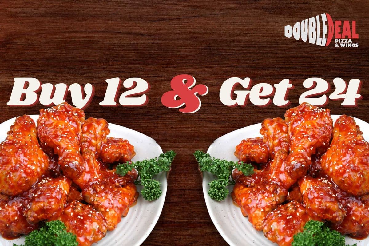 Buy 12 Get 24 Chicken Wings