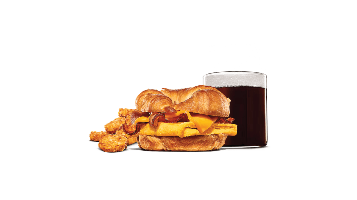 Bacon, Egg & Cheese Croissan'wich® Medium Combo